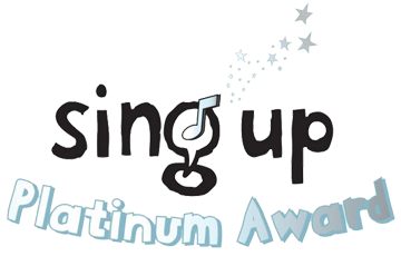 Sing Up Platinum Award